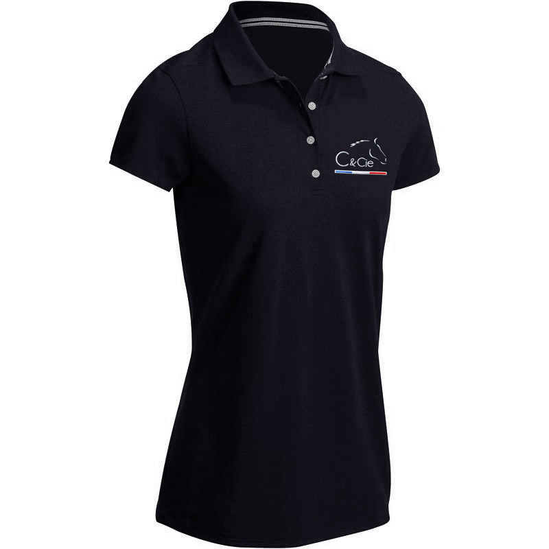 Polo équitation femme online pas cher