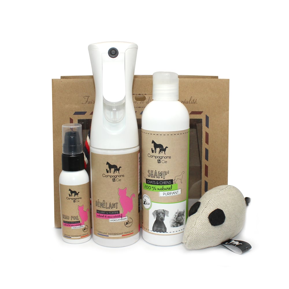 Chat d'amour_coffret produits de soins pour chats naturels sans huiles essentielles_WEB