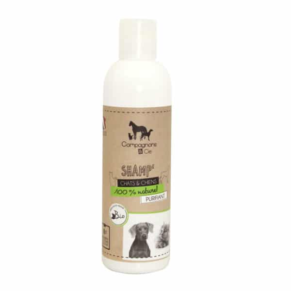 Compagnons&cie_Shampoing naturel pour chien et chat_sans additif__fabrication francaise_eau florale de lavande