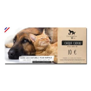 carte cadeau pour animau - bon d'achat soins chiens et chats - idées cadeau chiens chats nac