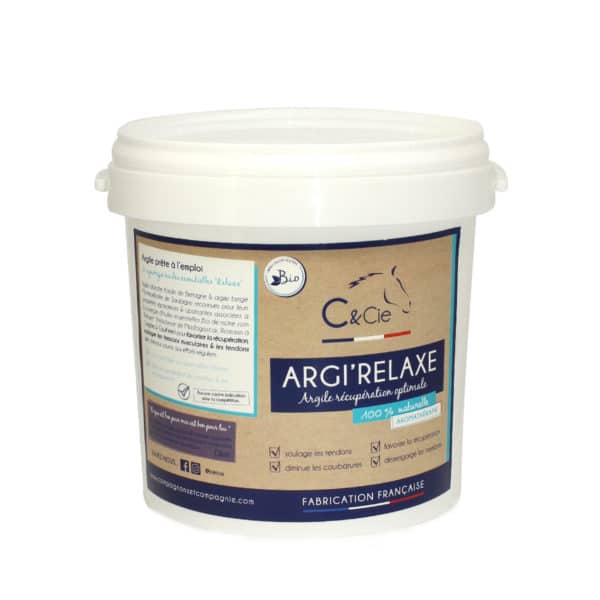 Engorgement cheval argile Argile naturelle aux huiles essentielles pour chevaux_ Argile relaxante